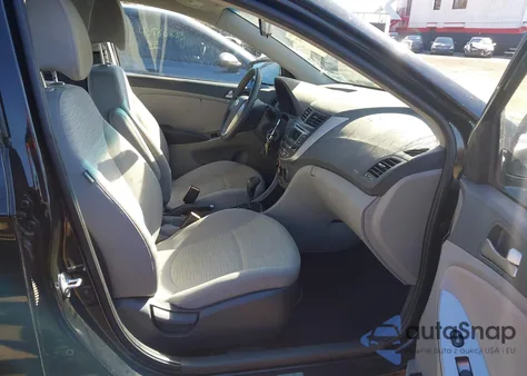 2017 Hyundai Accent Se z USA, uszkodzony, nr VIN KMHCT4AE4HU264862